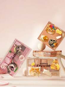 Clio 20-Color Professional Eyeshadow Palette, Air 20, Creamy Powder Texture, Iridescent Gradient Technology, Second Skin Stardust Particles, Cool Gray Rose Quartz, Warm Amber Frosting, Caramel Chestnut Nebula, Pocket Size, Party Essential, Korean Makeup, 6g/0.21oz