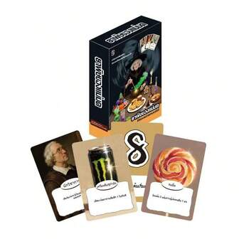 108张《女巫的诅咒》卡牌，“女巫的魔法卡牌”泰国扑克牌，卡牌游戏，桌游，派对休闲娱乐，批发桌面游戏