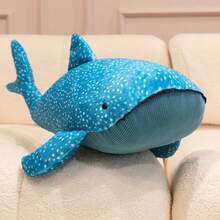 1 Stück realistisches Plüsch Wal Kuscheltier Kissen, weiches Meerestier Stofftier, Bein umarmende Kissen für Mädchen, Begleiter Plüschtier für Kinder, Stressabbau, Kinder Plüschtier, kreative Sofa Dekokissen für Zuhause, Büro Schlafkissen, Überraschungsgeschenk für Teenager, Kinder, Ostern, Weihnachten, Valentinstag - Verschiedenfarbig - Übersicht 14