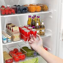 Refrigerator Storage Box - Transparent - View 2