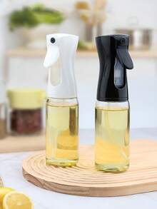 1pc 220ml Glass Cooking Oil Spray Bottle - Elegantly Fine Mist Dispenser For Grilling, Salads, Baking, Roasting, And Barbecuing - Perfect For Air Fryers And Kitchen Use