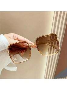 2024 Fashion Square Glasses With PC Lenses - Stylish Street Style Accessories - AC05 - 查看 5