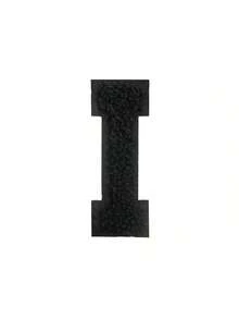 1/26pcs Chenille 2.8 Inch Letter Iron-On Patches, Suitable For Repairing Jeans, T-Shirts And Other Clothing, Letter Patch Badges - Black - View 28