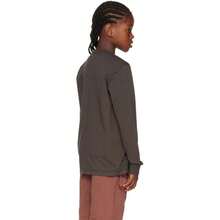 Rick Owens Big Kids Gray Concordians Level Long Sleeve T-Shirt |  | Teen Boys Sweatshirts - 預設 - 查看 3