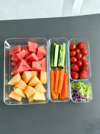 1pc/16pcs Kitchen Sauce & Cheese Packet Storage Box, Plastic Vegetable Fruit Salad Dressing, BBQ Dip, Curry Powder, Garlic, Cheese, Vinegar Packet Organizer