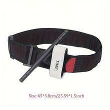 1pc 65cm/75cm/95cm Outdoor Rescue Emergency Tourniquet With Twist Closure, One-Handed Operation, Alloy Buckle - Multicolor - View 12