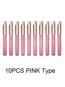 5pcs/10Pcs Eyelash Extension Cleaning Brush Nose Blackhead Washing Microbrush Eyebrow Lashes Wash Shampoo Foam Clean Brush - Multicolor - View 15