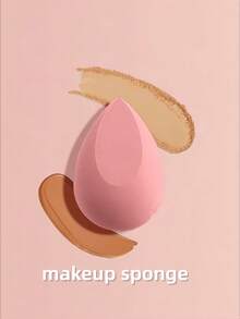 5pcs Flawless Base Application Kit - 5pcs Latex-Free Makeup Sponge Set, Wet Dry Dual-Use Multifunctional Egg, Cheap, Valentine's Day, Cheap Items, Travel, Travel Essential, Room Decor, Valentine's Gift, Cheap Stuff, Room, 1 Dollar Items, Vacation Essentials, Gifts For Women, Bedroom, Valentine, 99 Cent - Multicolor - View 3