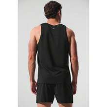 Alo Yoga Conquer Tank - White |  | Pilates Set - Black - View 2