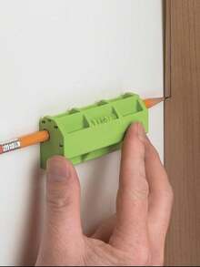 多功能划线工具，木工工具，铅笔划线工具，多维木工涂鸦标记划线工具 - 綠色 - 查看 4
