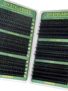 600/570 CÁI D Curl Cụm mi riêng lẻ Công suất lớn 30D + 40D + 50D + 60D + 80D + 100D + 120D + 160D Cụm mi tự làm 10-16mm Vẻ ngoài tự nhiên & Dày hơn & Mượt & Siêu mềm & Siêu nhẹ Bộ mi giả phân đoạn riêng lẻ có thể tái sử dụng Bộ nối mi kèm dụng cụ trang điểm 2 cọ mi cho người mới bắt đầu sử dụng tại nhà hoặc khi di chuyển Cho cuộc sống hàng ngày & Đám cưới & Tiệc tùng & Lễ hội âm nhạc & Ngày của Mẹ Cụm mi, Cụm mi, Lông mi riêng lẻ, Lông mi, Lông mi giả - Nhiều màu - Xem 7