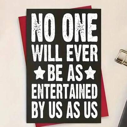 1pc Fun & Special Greeting Card Suitable For Your Dear Friends, Or Parents And Friends' Birthdays (Random Color Envelope Included) Back To School