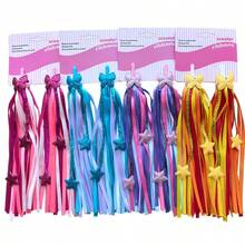 Ett par band för barnskoter, färgglada band för utomhuscyklar, cykelstyren för barn, tillbehör, band i polyestertyg för balanscyklar