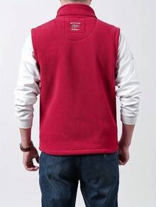 Men Vests - الأحمر - مشاهدة 3