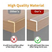 Edge Protector Strip,Sharp Edge Wrap Cover Tape,Self Adhesive Protective Bumper Guards For Cabinet Door,Desk,Glass Table,Bed Furniture And Wall