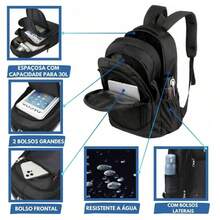 Set Of 3 Large Backpacks/School Bags For Men And Women, Waterproof And Durable, For Work And School. - 彩色 - 查看 5