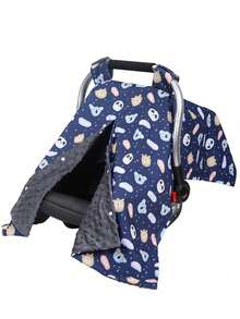 1 Stück Sonnenschutz für Kindersitz: Dient sowohl als Regenschutz für den Babysitz als auch als weiche Fleece-Decke. Das weiche Fleecematerial ist warm und wasserdicht. Es hat ein Sichtfenster und kann als Sitzauflage verwendet werden. Geeignet für Babys/Kleinkinder. Auch praktisch für Mütter zum Stillen zu verwenden.