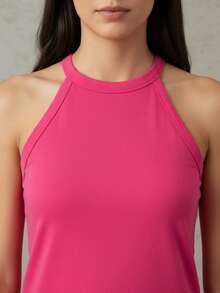 Women Blouses - Hot Pink - View 2