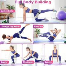 3pcs Resistance Bands Set - Effective Leg & Butt Workout Bands, Elastic Exercise Bands For Fitness Training, Home Gym Essentials, Fitness Training, High Quality Material, Durable Workout Equipment, Exercise Loop, Strength Training, Fitness Enthusiasts