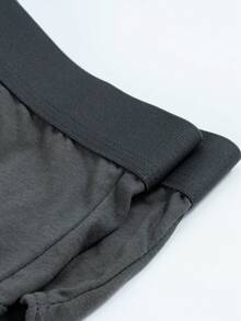 3条装 男士100%纯棉多色日常休闲三角裤 - 彩色 - 查看 6