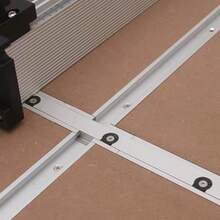 30 Type Woodworking Sliding Groove Guide Rail, Table Saw Cross Connector, Aluminum Alloy Sliding Groove, Universal Push Handle Special Modified Woodworking Workbench Accessories, Electric Circular Saw Inverted Table, Woodworking DIY Accessories