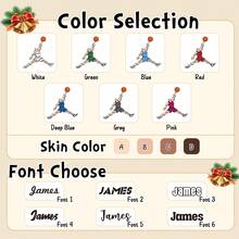 Personalized Customized Photos, Basketball Player - Personalized Acrylic Photo Ornament