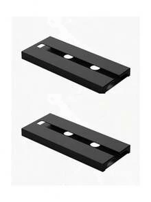 1 pieza/2 piezas Estante colgante para copas de vino, soporte duradero para copas, montado debajo del gabinete sin necesidad de perforar, estilo minimalista ahorra espacio, apto para uso doméstico y comercial, se adapta a diámetros de copas de 3-8.5 cm/1.18-3.35 pulgadas, regalo ideal para Halloween, Acción de Gracias, Navidad y preparación de cocina estacional, disponible en blanco y negro