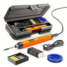 USB Wireless Soldering Iron, Convenient Low Voltage Rechargeable Electric Welding Pen, Mini Home DIY Crafting Tool