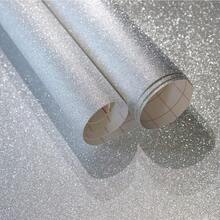 A Roll Of Shiny Silver Self-Adhesive Wallpaper Thickened PVC Waterproof Moisture-Proof Wear-Resistant Detachable Sticker Shiny And Sparkly Just Peel And Stick For Living Room Bedroom Hotel Party Background Wall Home Decoration Wall Sticker Kitchen Tabletop Cabinet Drawer Furniture Renovation And Transformation Gift Wrapping Paper17.7inX196.8/118.1/39.3in