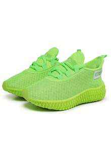 Evoltenn Kids Running Shoes - Green - View 3