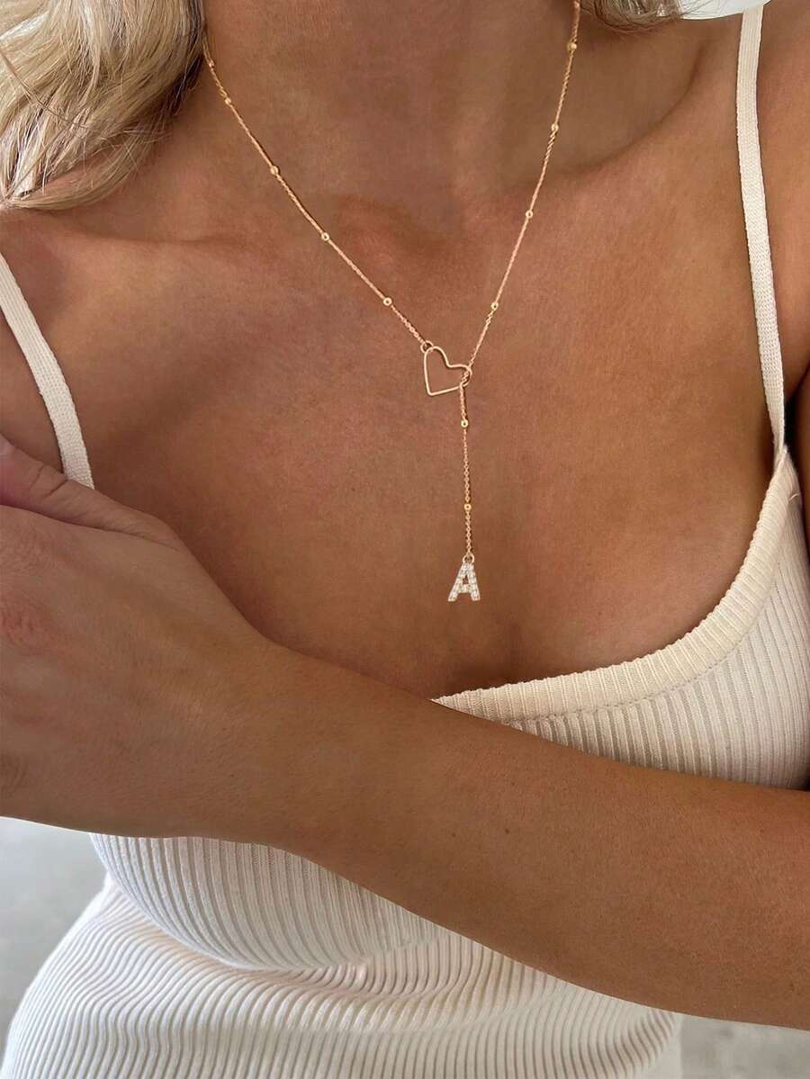 1 Dây chuyền mặt dài 50cm, dây chữ Y có mặt bi tròn, phù hợp cho trang phục hàng ngày và đi nghỉ của phụ nữ - Vàng - Xem 1