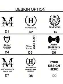 Personalized Wedding Shot Glasses - Engraved Party Cups, Wedding Guest Favors, Unique Celebration Glassware, Customized Party Shot Glasses, Engraved Wedding Gifts, Wedding Celebration Glasses, Customized Drinkware, Bridesmaid Gifts, Customized Name Shot Glasses, Bride & Groom Gifts, Wedding Banquet Tableware - Multicolor - View 7