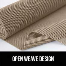 Kitchen CabinetsGorilla Grip Drawer and Shelf Liner Strong Grip Non Adhesive Easiest Install Mat Durable Organization Liners Kitchen Cabinets Drawers Cupboards Bathroom Storage Shelves 12 IN x 10 FT BeigeKitchen Cabinets - Beis - Ver 7