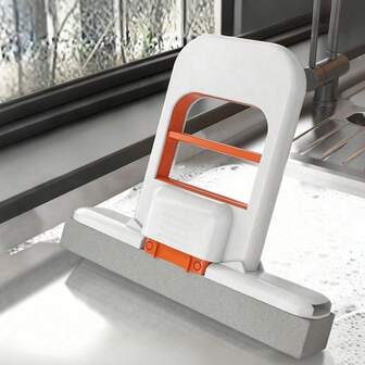 Tête de remplacement de vadrouille éponge mini de bureau, tête de vadrouille en coton adhésif, accessoires de vadrouille universels, tête pliante portable à main