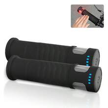 Bicycle Handle Grip Lights, Silicone Touch Switch Rechargeable Mountain Bike Handlebar Accessories