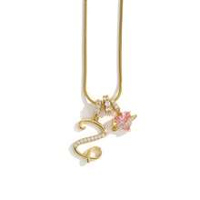 1pc Minimalist Cubic Zirconia Heart Pendant Initial Necklace, Customized Simple Letter Name Necklace, Stainless Steel Personalized Initial Pendant For Women, Ideal Gift For Girlfriend, Mom, Family, Friend, Daughter, Anniversary, Valentine's Day, Mother's Day, Birthday, Graduation, Daily Wear, Wedding, Party, Gold, Stylish, Colorful