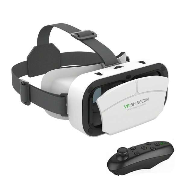 Viar 3D Virtual Reality VR Glasses Headset Helmet Devices Lenses Goggles Smart For 4.7-7.0 Inch Smartphones, Virtual Reality Headset For Movies And Games