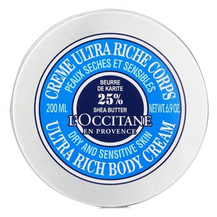 L'Occitane Shea Butter Ultra Rich Body Cream 200ml/6.9oz - trắng - Xem 1