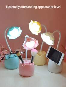 1 قطعة مصباح مكتب عالي الجودة، مصباح طالب LED أسلوب INS الأكثر مبيعًا، مصباح مكتب مراعي للعين للسكن والغرفة والقراءة والكتابة، حامل أقلام، إضاءة رومانسية، مناسب للصالة والغرفة والحمام وديكور المنزل والسفر والزفاف والحفلات وعيد الميلاد، هدية للرجال والأمهات والآباء والأصدقاء المقربين والمعلمين وأعياد الميلاد والسنة الجديدة، اكسسوارات، هدية ممتعة، يأتي مع كابل البيانات