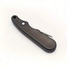 滑冰鞋鞋带钩拉紧器（带手柄） - 耐用不锈钢折叠式鞋带紧固器，适用于冰球、轮滑，便携易收纳