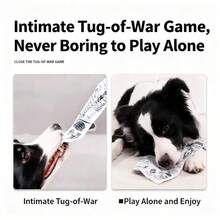 宠物猫狗磨牙玩具，耐用耐咬磨牙自娱小玩意。报纸沙沙作响玩具，狗狗用品，猫咪用品，猫狗情人节礼物，斋月礼物 - 彩色 - 查看 3