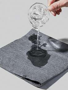 1/5 Stück Weiche Mikrofaser Reinigungstücher, wiederverwendbare fusselfreie Tücher für Glas, Spiegel, Fenster, Küche, Auto und Edelstahl, hochabsorbierendes Mehrzweck-Wischtuch 20*30cm (Schwarz/Grau)