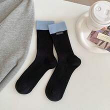 Women Crew Socks - 大紅 - 查看 5