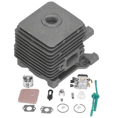 Kit de reparación de filtro de aire resistente al desgaste para carburador de pistón cilíndrico de 34 mm 4140 020 1202 Apto para Stihl FS55 FS45 FS38