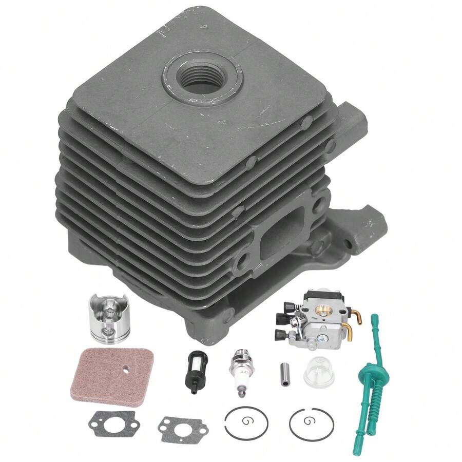 Kit de reparación de filtro de aire resistente al desgaste para carburador de pistón cilíndrico de 34 mm 4140 020 1202 Apto para Stihl FS55 FS45 FS38 - Multicolor - Ver 1