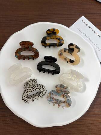 1/4/7pcs Mini Claw Clips For Daily Wear Valentine's Day Valentines,Hair Accessories,Hair Claw,Hair Clutch,Hair Jaw Clip Fall Winter Hair Clip For Vacation Outfits Woman,Gifts,Travel,Gifts For Women,Hair Stuff,Stocking Fillers,Stocking Stuffers For Women,Stocking Fillers Women,Christmas Gifts,Christmas Stocking Fillers,Gifts For Women,Stocking Stuffers For Adults,Stocking Fillers For Adult,Hair Stuff,Women's Accessories,Stocking Stuffer,Coming-Of-Age Hair Accessory,Christmas Hair Accessories,Gift Ideas For Women,Beauty Stocking Fillers