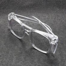 1pc Premium Ultra-Clear Fashion Glasses - Ergonomic Windproof & Blue Light Filtering Eyewear, Luxury Eye Protection For Daily, Outdoor & Digital Screen Use - White - View 5