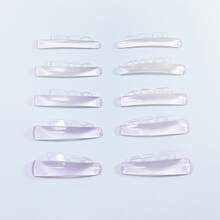 睫毛提升垫套装（5对装），硅胶睫毛烫卷器，睫毛提升贴片，可重复使用的专业自粘式睫毛提升贴片，无香型睫毛提升模具，化妆美容工具 - 彩色 - 查看 9