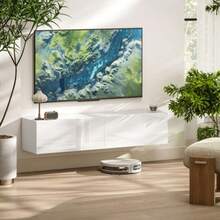 Television Stands & Entertainment Centers - White - View 3