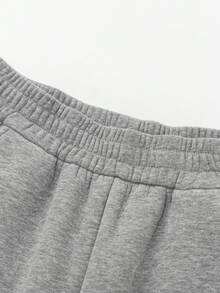 Balabala Pantalones de felpa para niñas preadolescentes NaiPuPu, cálidos y acogedores para el invierno 2025 - gris medio - Ver 6